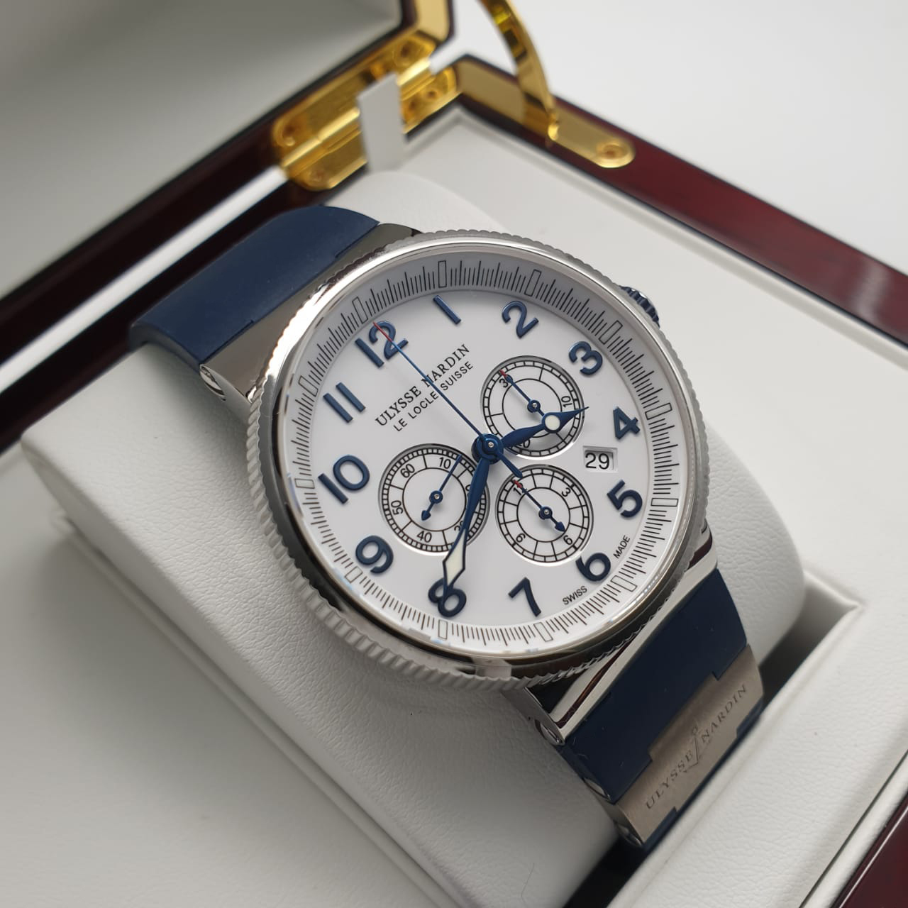 Ulysse Nardin Marine Chronograph Manufacture 43mm 1503-150-3/60