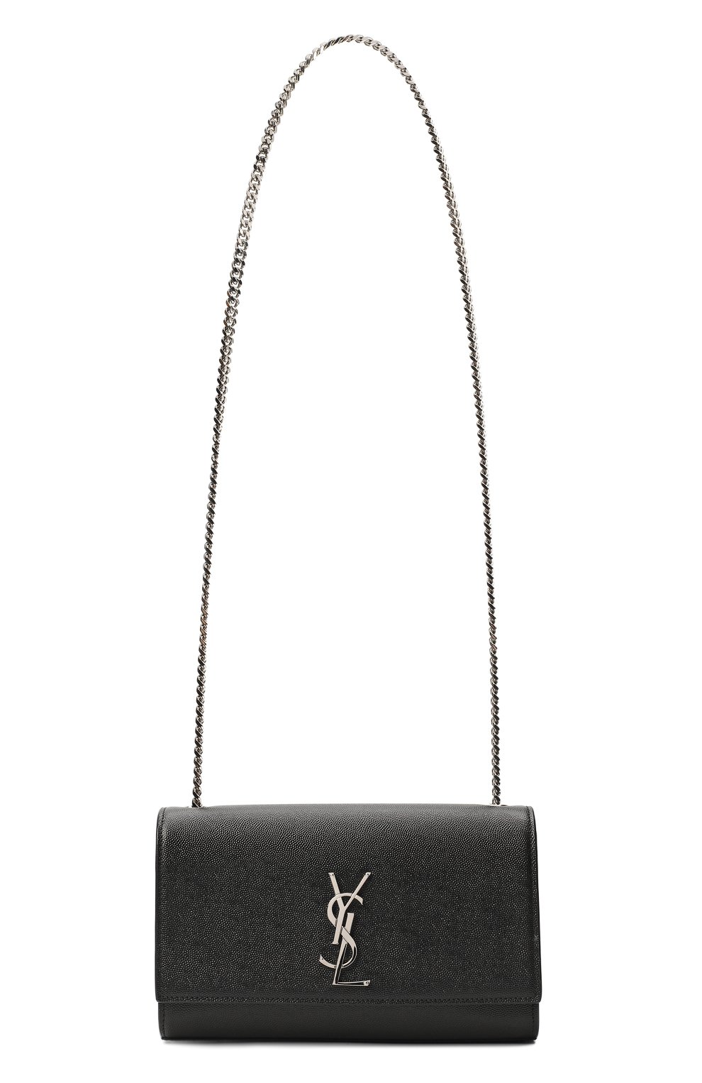 Сумка Saint Laurent Kate Medium Silver