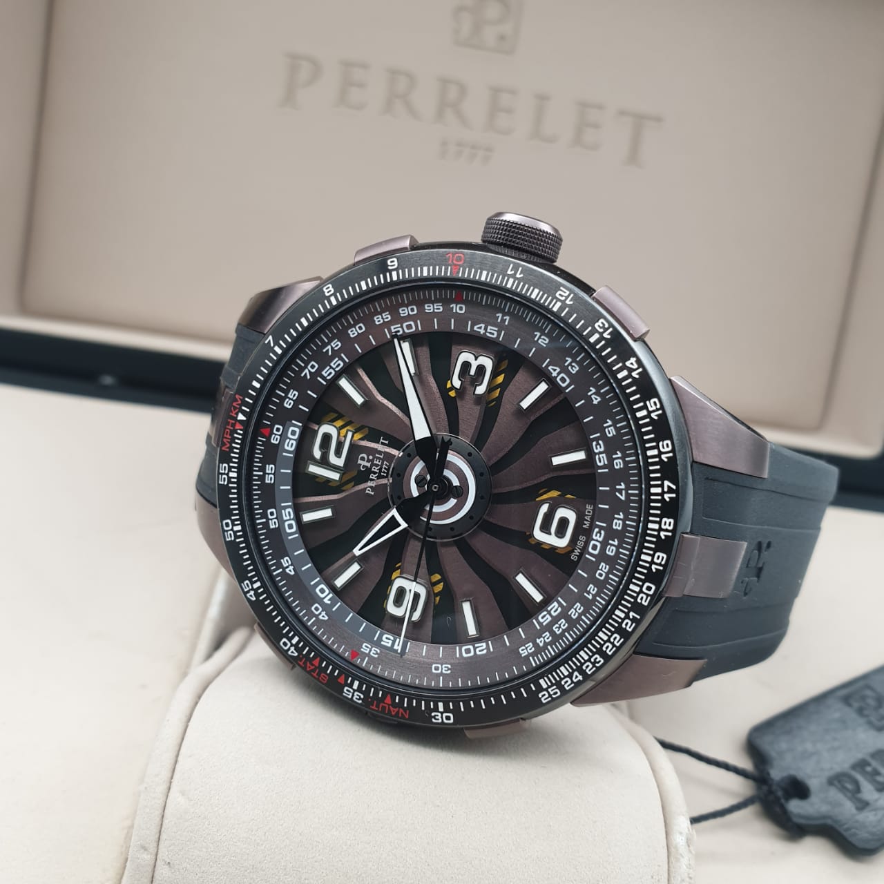 Perrelet Turbine Pilot 48 mm A1094/1A