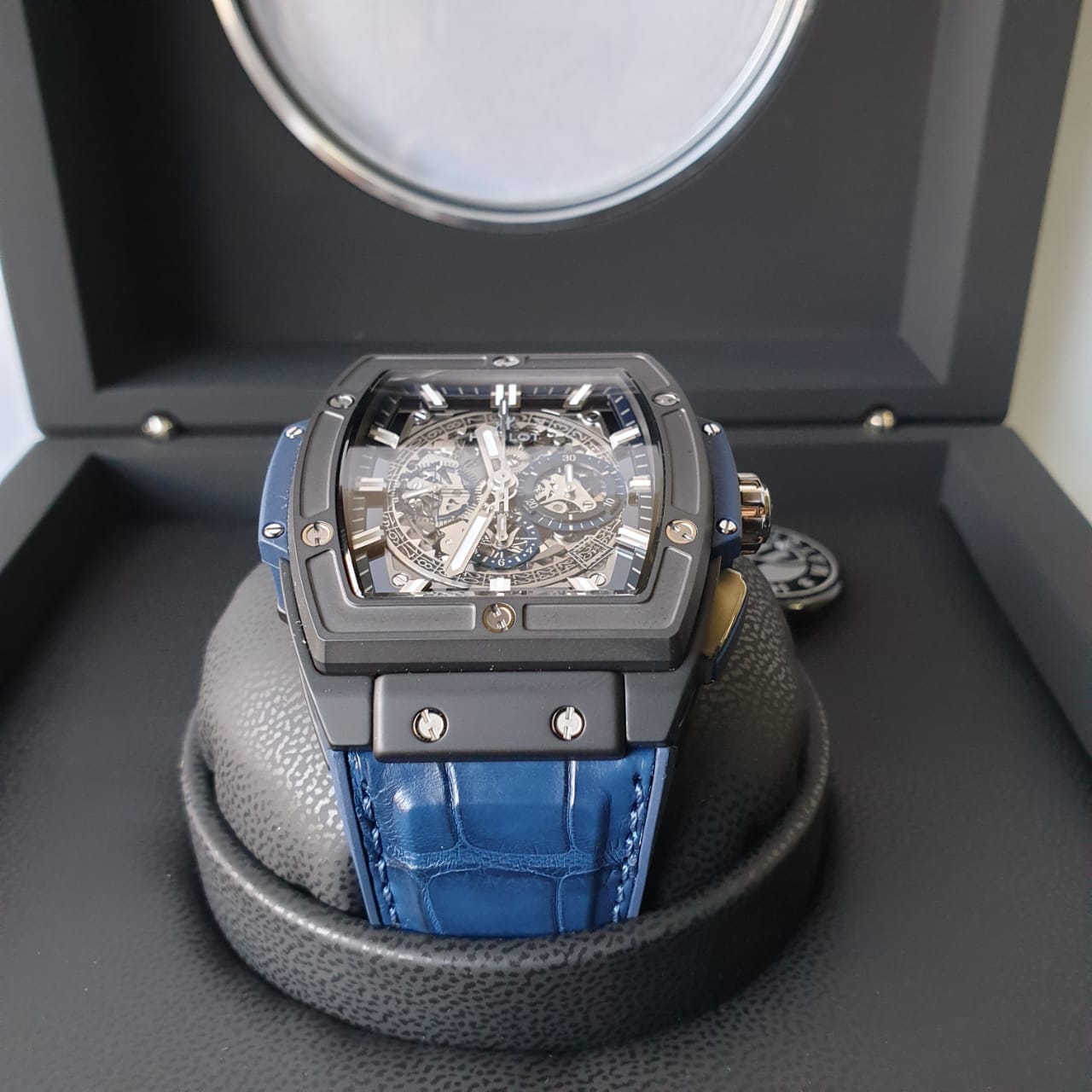 Hublot Spirit of Big Bang Ceramic Blue 45 mm 601.CI.7170.LR