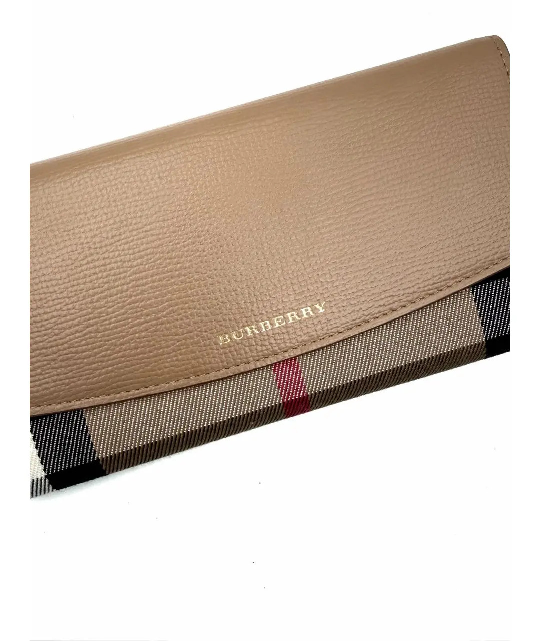 Кошелек Burberry Canvas Leather