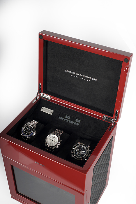 Шкатулка для подзавода 4 часов Benson Red Limited Edition