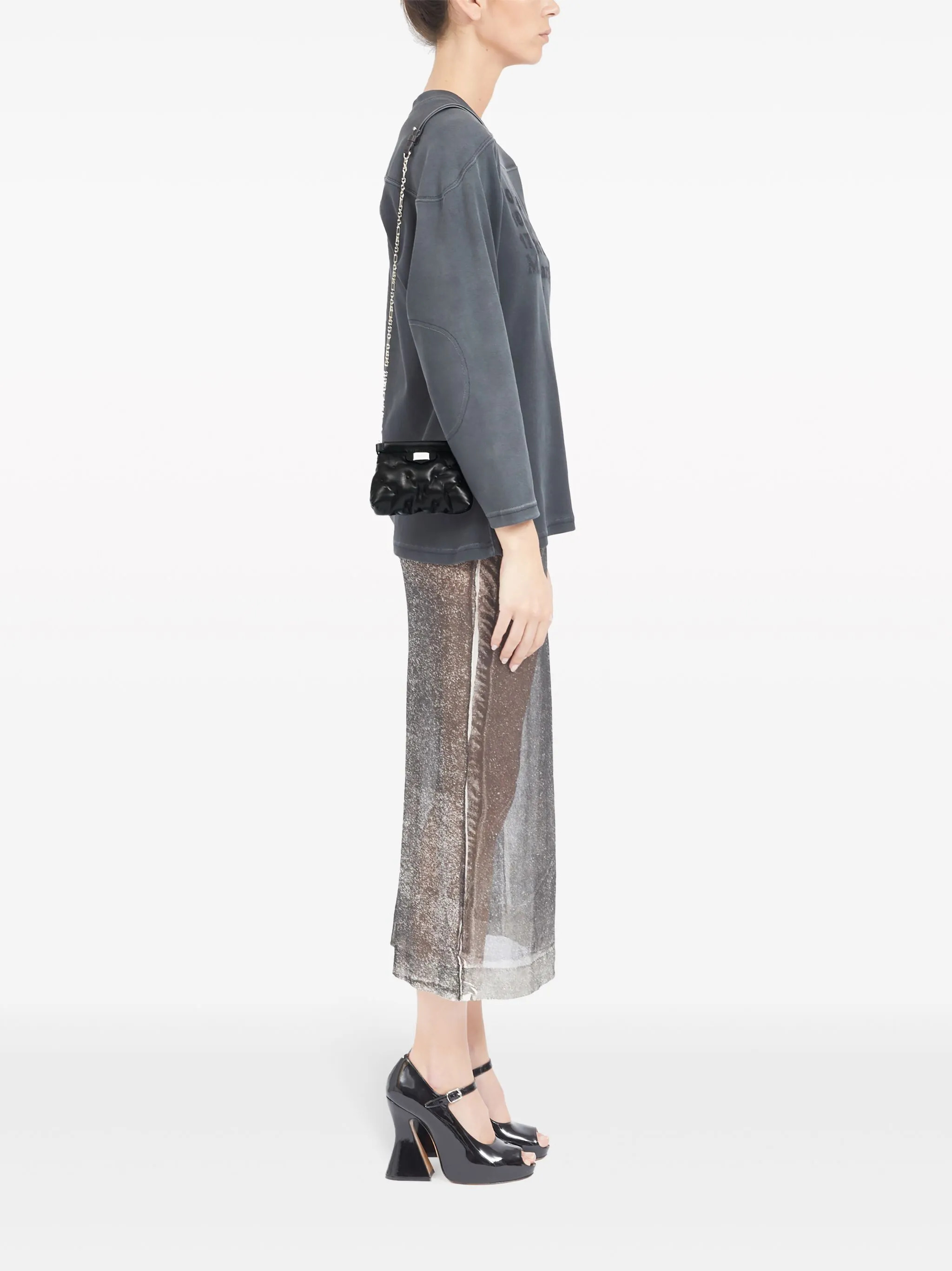 Сумка Maison Margiela Glam Slam Classuque Baby Black