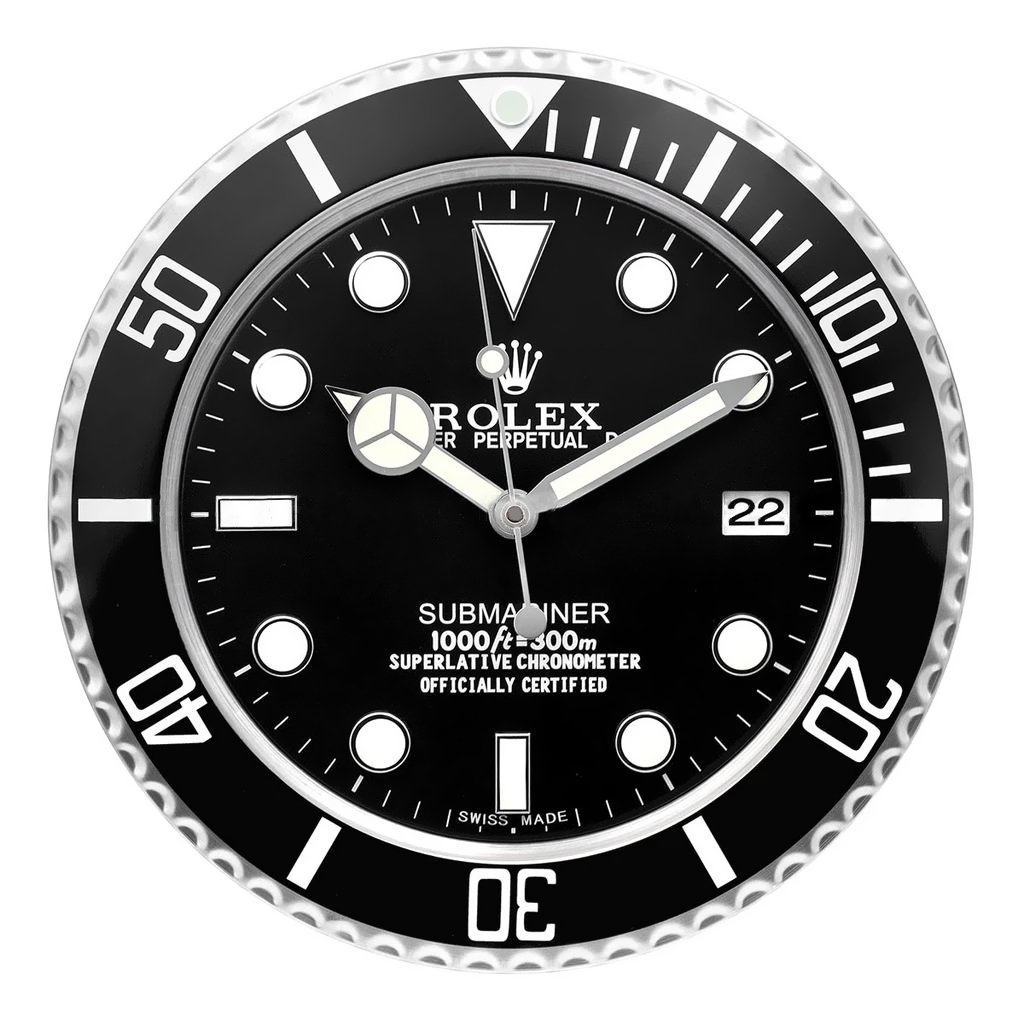 Настенные часы Rolex Submariner Black Dial