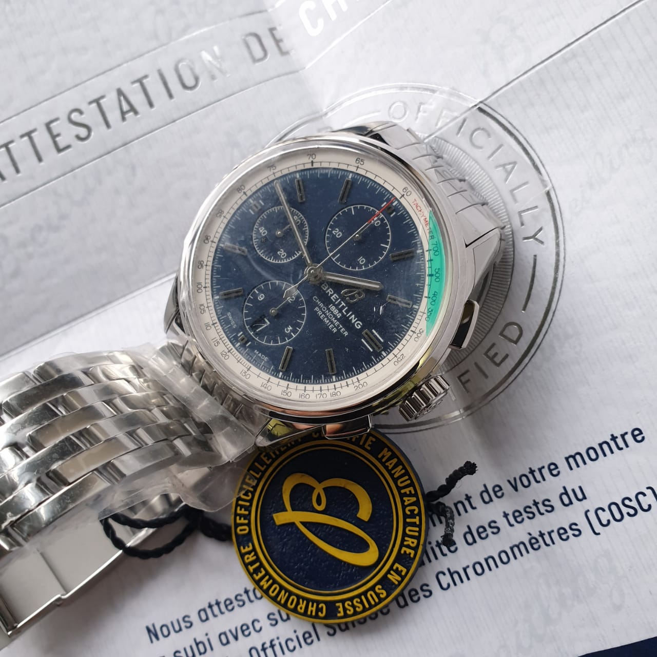 Breitling Premier Chronograph 42 mm A13315351C1A1