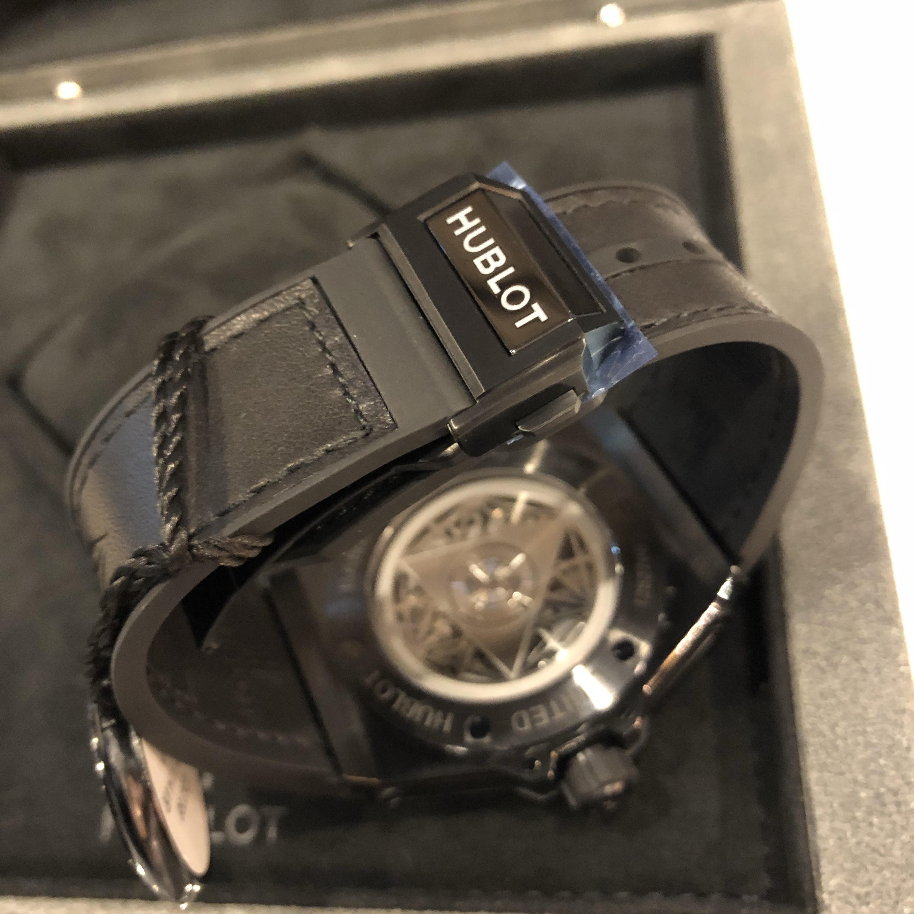 Hublot Big Bang Sang Bleu All Black 45 mm 415.CX.1114.VR.MXM17
