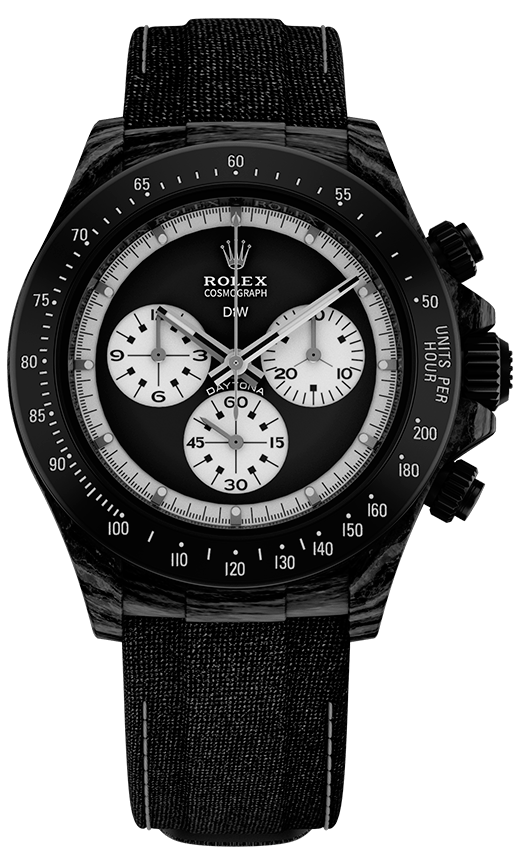Rolex DiW Daytona Cosmograph Paul Newman Black DLC CUSTOM