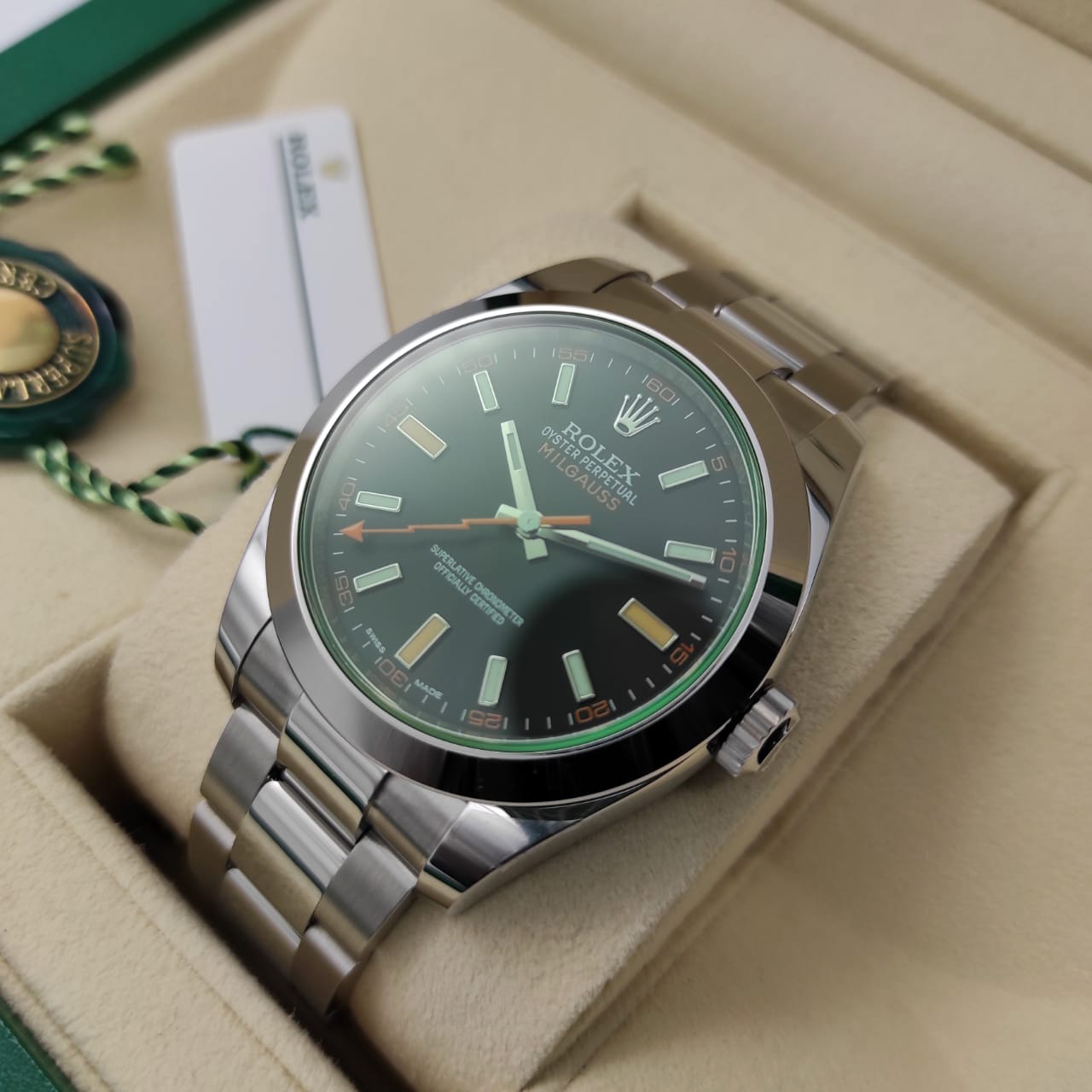 Rolex Oyster Milgauss 40 mm 116400