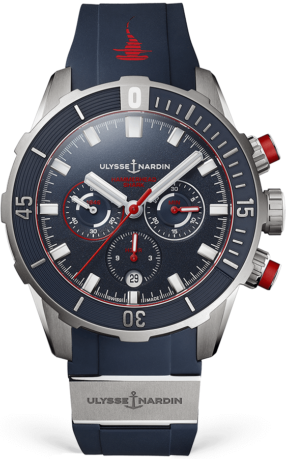 Ulysse Nardin Marine Diver Chronograph 44 mm 1503-170LE-3/93-HAMMER