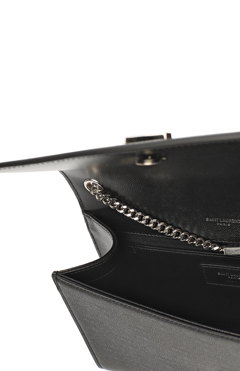 Сумка Saint Laurent Kate Medium Silver