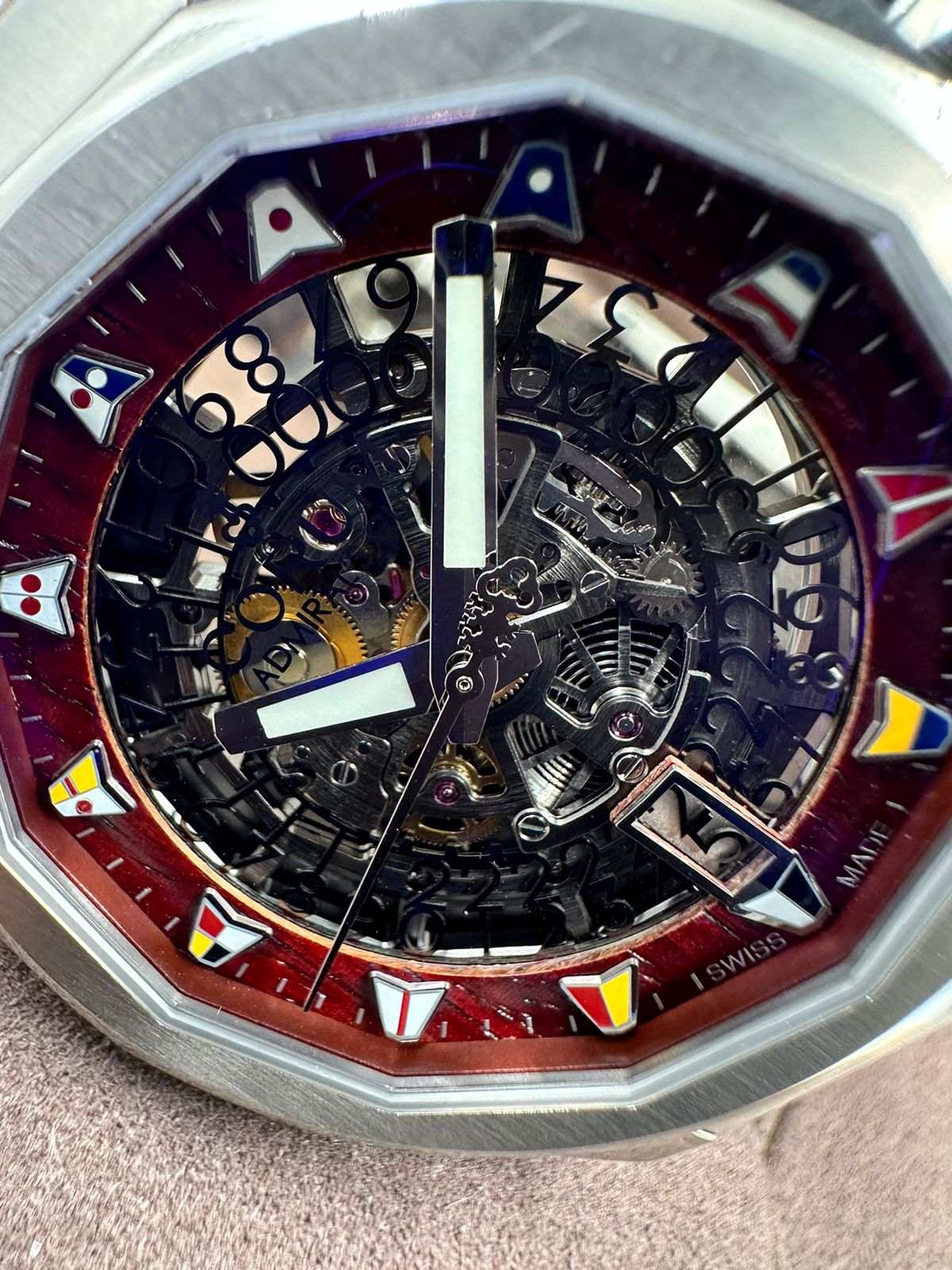 Corum Admiral AC-One 45 mm Squelette A082/03211-082.402.04/0F62 WO01