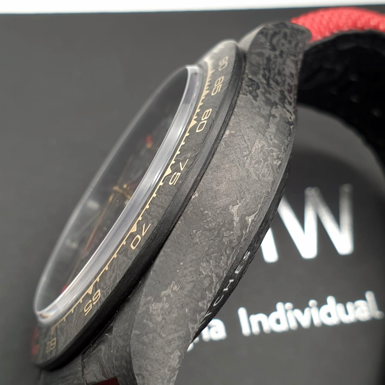 Rolex DiW Daytona Carbon Red Edition UP Unique Piece CUSTOM
