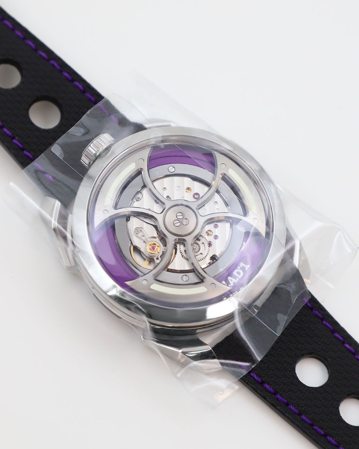 MB&F M.A.D. Editions 42 mm M.A.D.1S Puprle