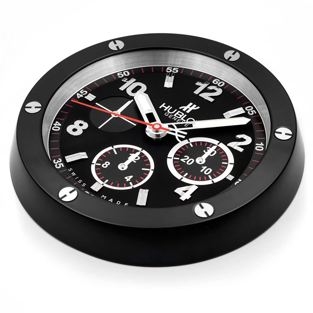 Настенные часы Hublot Big Bang Black Dial