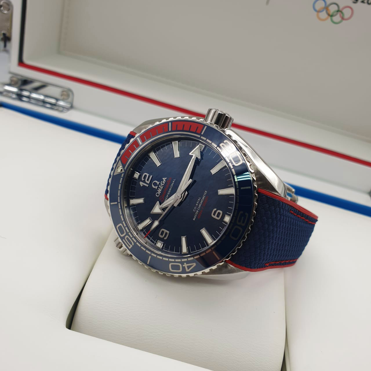 Omega Specialities Seamaster Planet Ocean 600M Pyeongchang 2018 43.5 mm 522.32.44.21.03.001