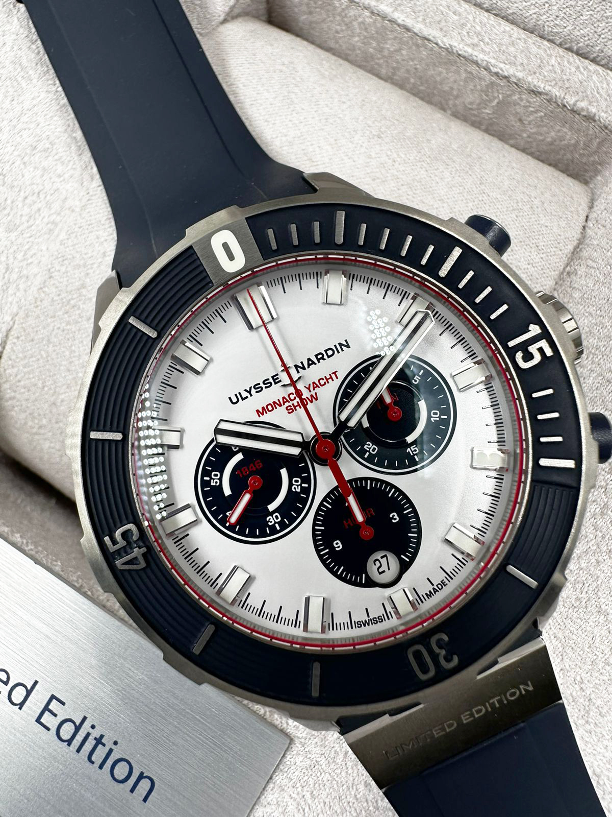 Ulysse Nardin Marine Diver Chronograph 44 mm 1503-170LE-0A-MON/3B