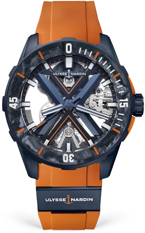 Ulysse Nardin Marine Diver X Skeleton 44 mm 3723-170LE-3A-BLUE/3B