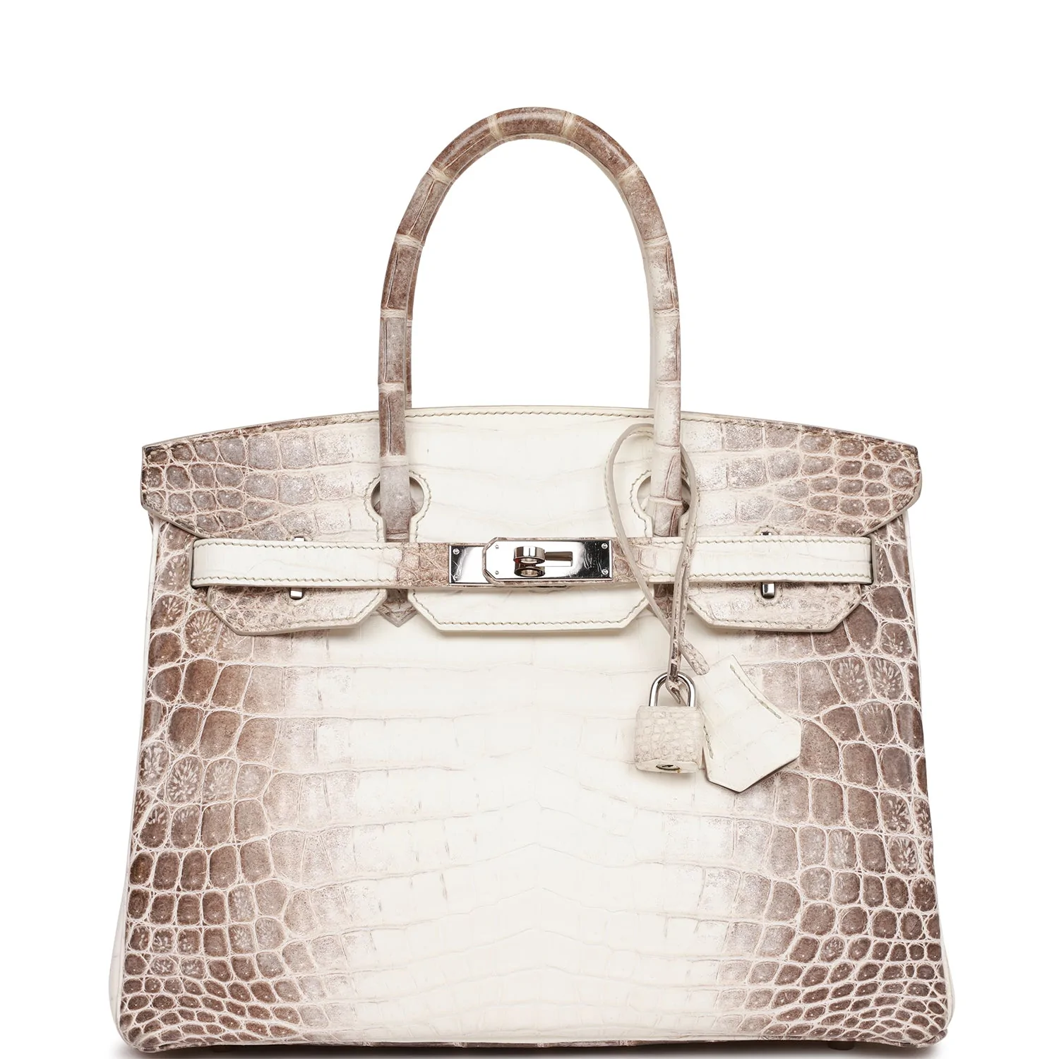Сумка Hermes Birkin 30 Himalaya Niloticus Crocodile Palladium Hardware