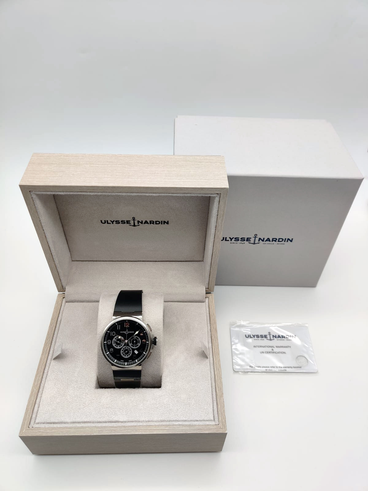 Ulysse Nardin Marine Chronograph Manufacture 43mm 1503-150-3/62