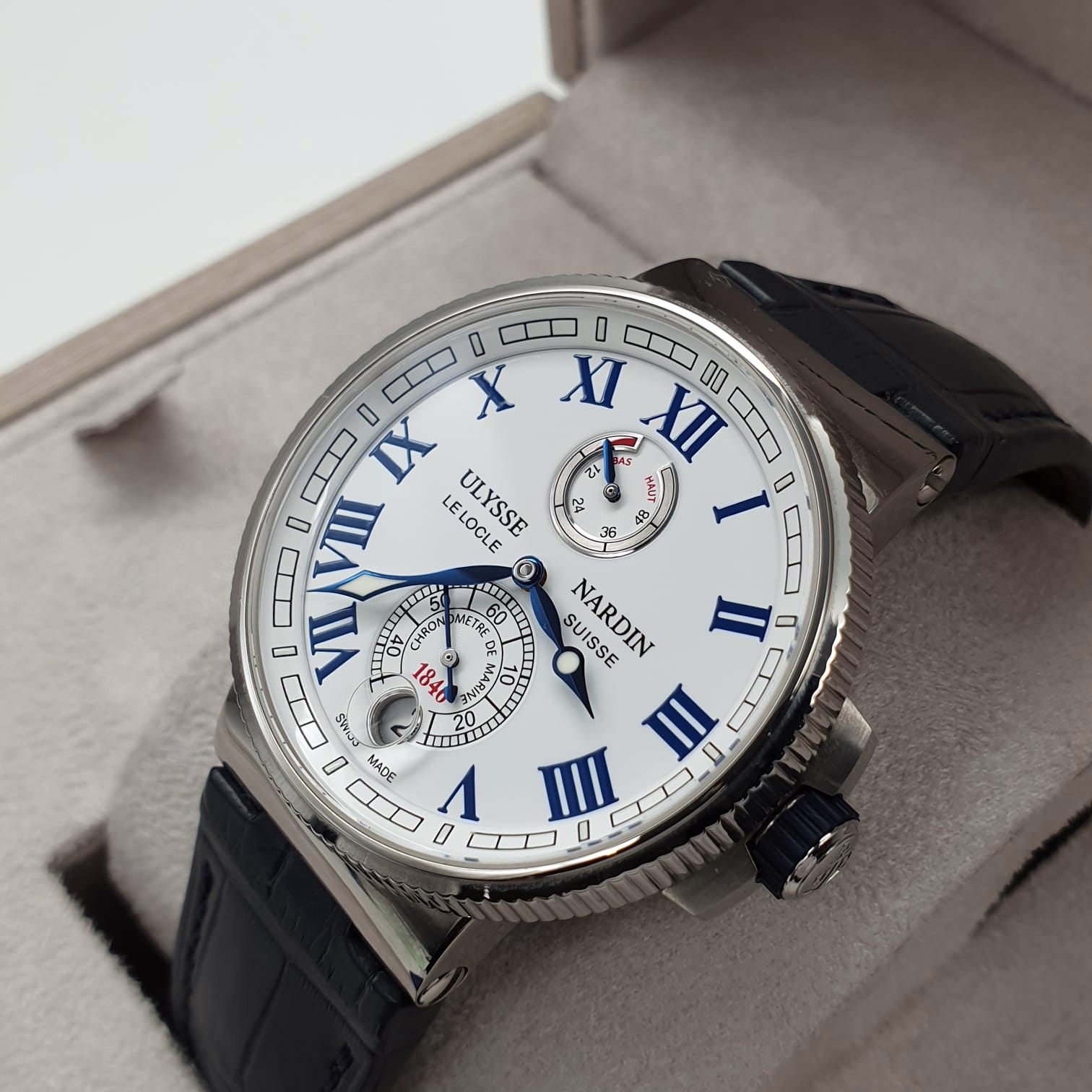 Ulysse Nardin Marine Chronometer Manufacture 43 mm 1183-126/40