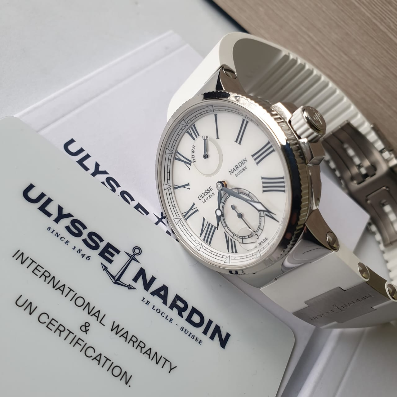 Ulysse Nardin Marine Lady Chronometer 39 mm 1183-160-3/40