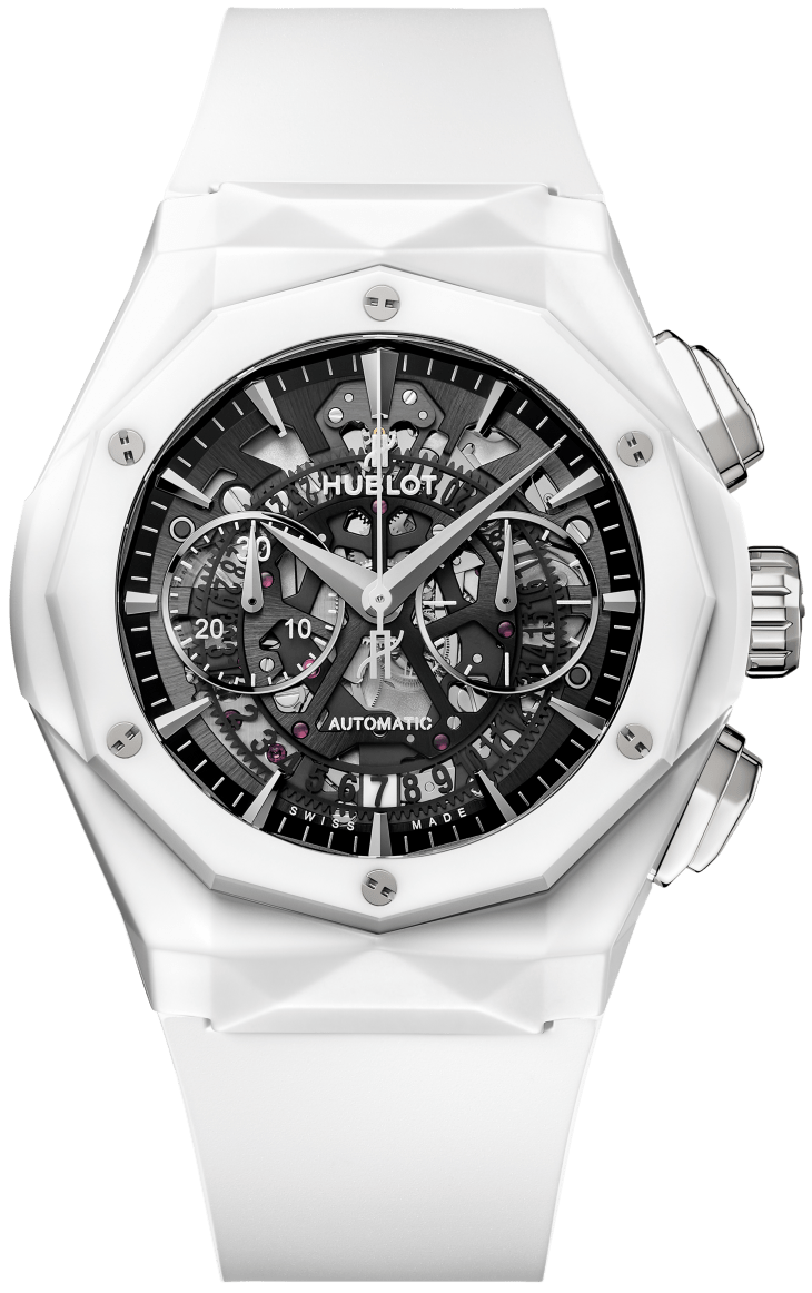 Hublot Classic Fusion Aerofusion Chronograph Orlinski White Ceramic 45 mm 525.HI.0170.RW.ORL21