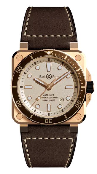 Bell & Ross BR 03-92 Diver White Bronze 42 mm BR0392-D-WH-BR/SCA