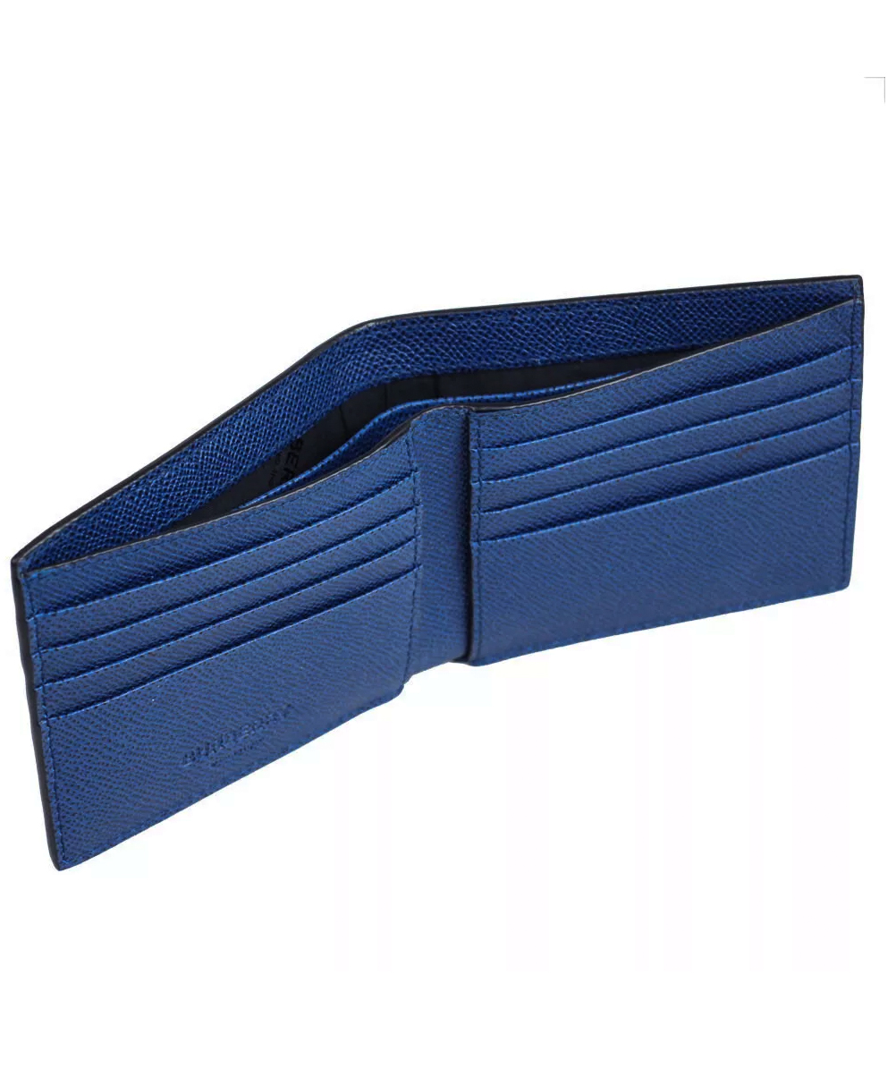 Кошелек Burberry Blue Leather