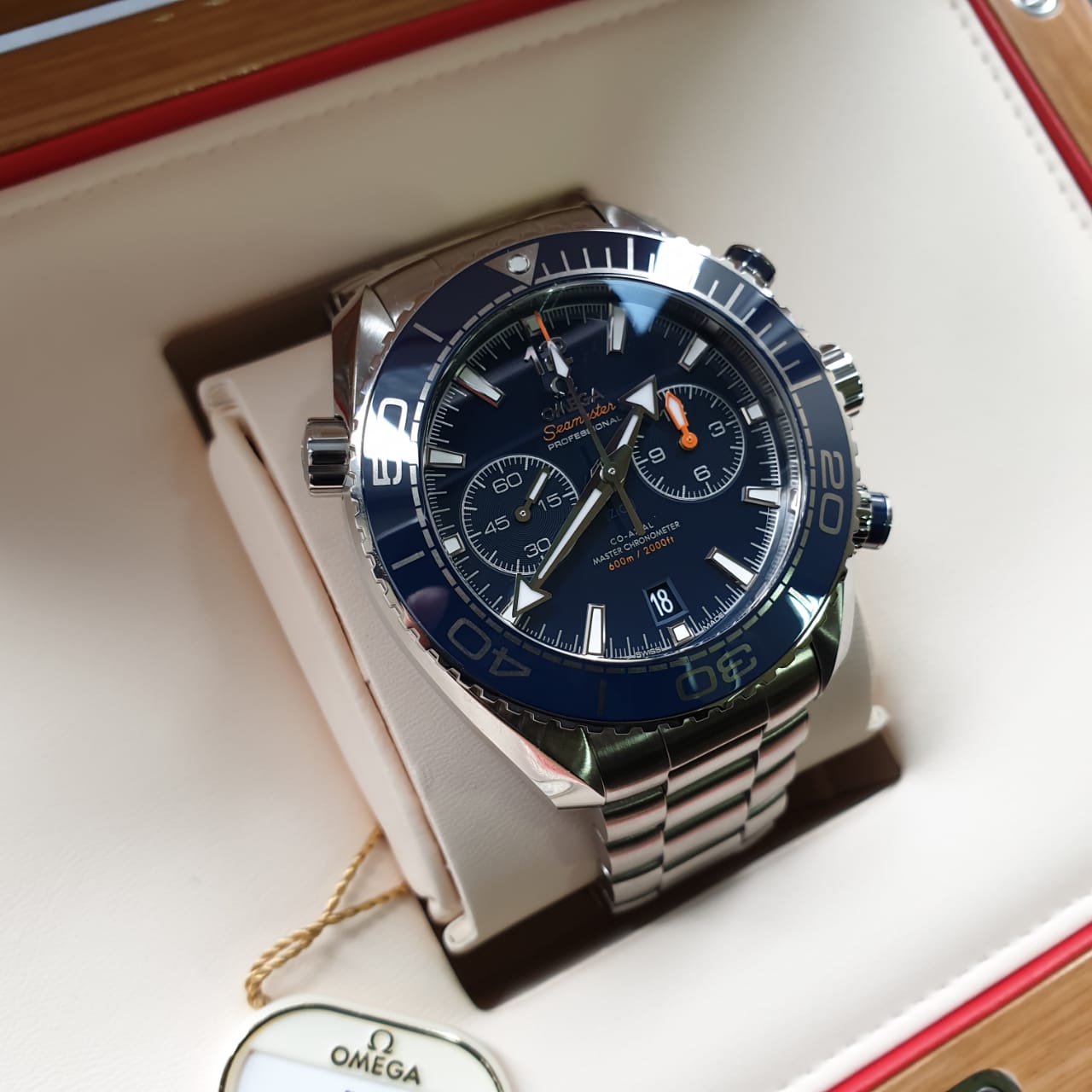 Omega Seamaster Planet Ocean 600m Co-Axial Master Chronometer Chronograph 45.5 mm 215.30.46.51.03.001