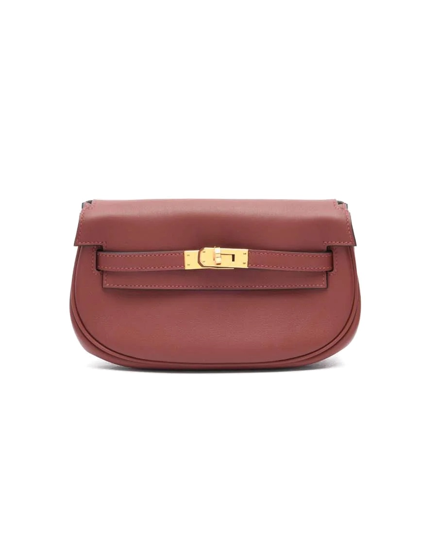 Сумка Hermes Kelly Moove Rouge H Veau Swift GHW