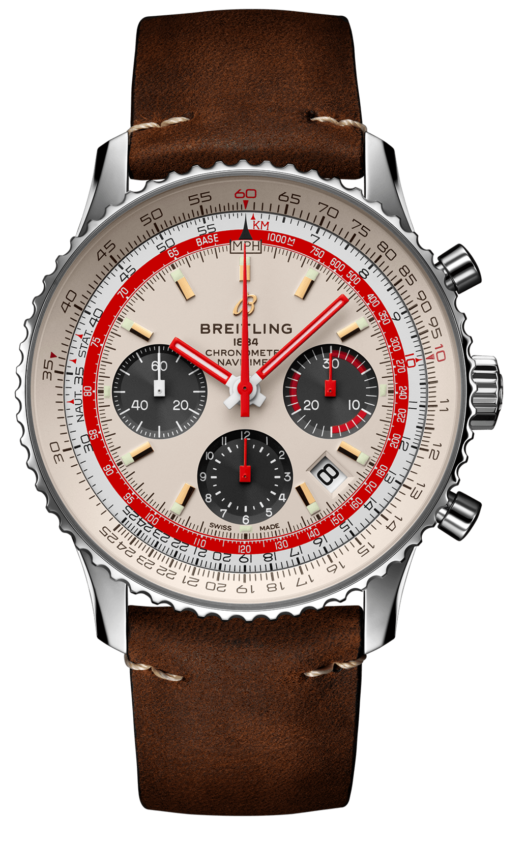 Breitling Navitimer B01 Chronograph 43 mm Airline Edition - TWA AB01219A1G1X1