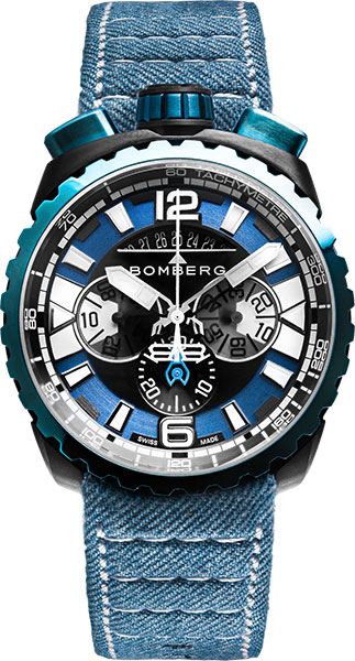 Bomberg BOLT-68 Chronograph 45 mm BS45CHPBLGM.050-3.3