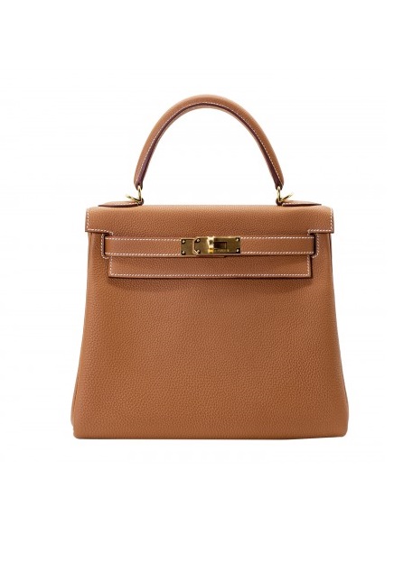 Сумка Hermes Kelly 25 Togo Gold