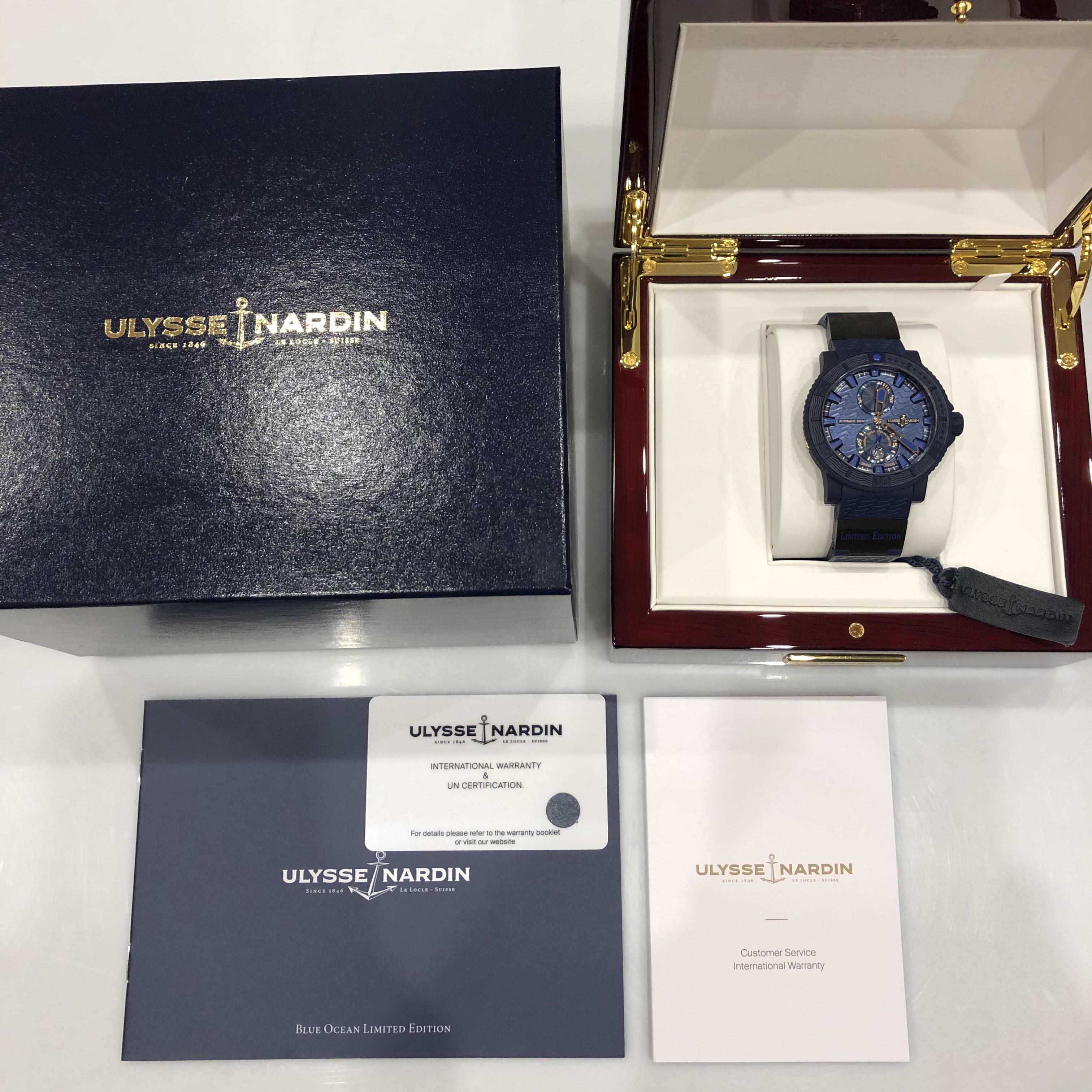 Ulysse Nardin Marine Diver Blue Ocean Limited Edition 45.8 mm 263-99LE-3C