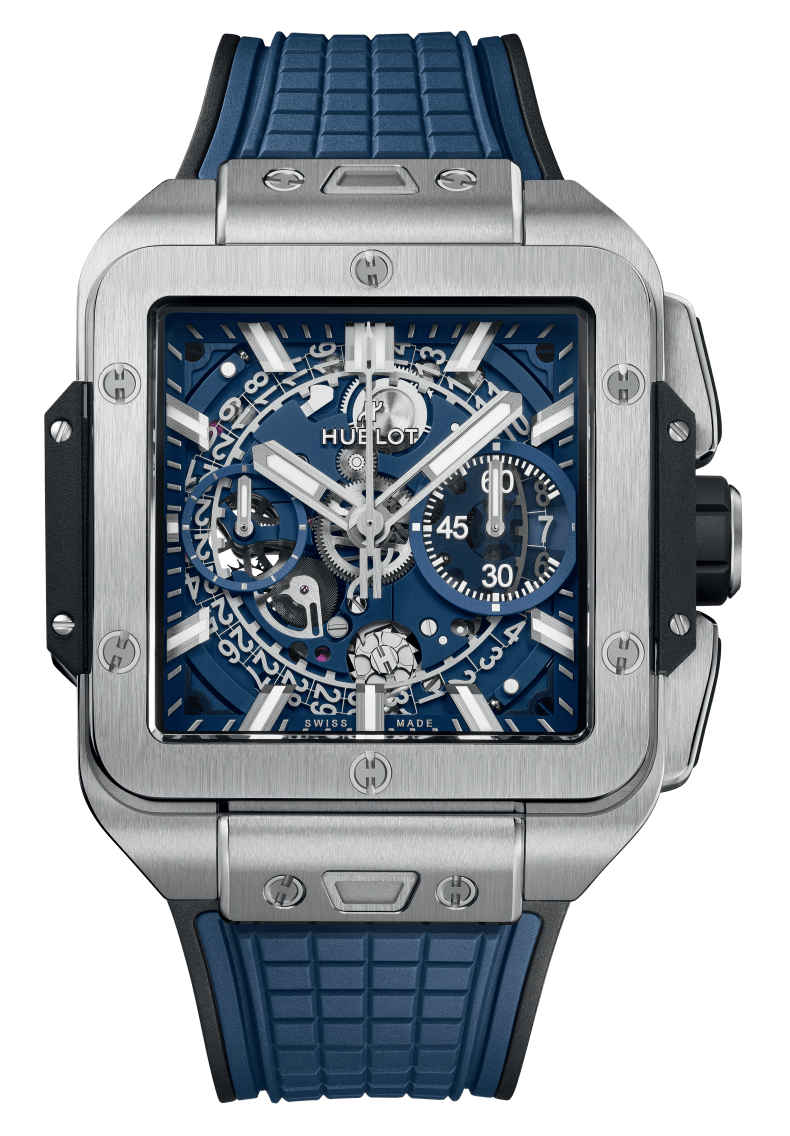 Hublot Square Bang Unico Titanium Blue 42 mm 821.NX.5170.RX