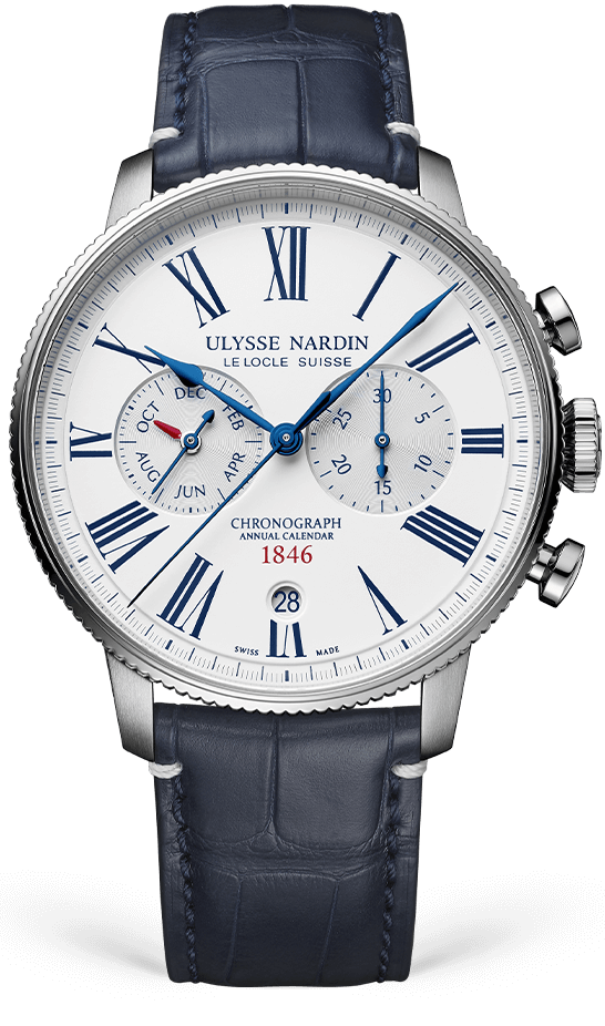 Ulysse Nardin Marine Chronometer Torpilleur Annual Chronograph 44 mm 1533-320LE-0A-175/1B
