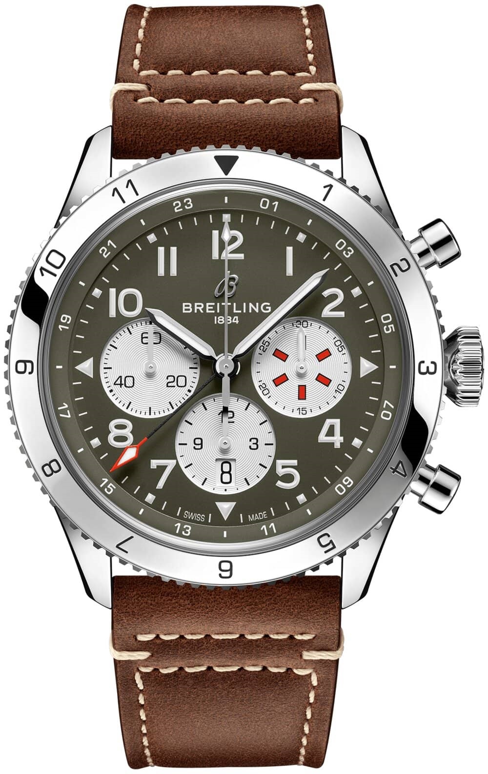 Breitling Super Avi B04 Chronograph GMT 46 mm Curtiss Warhawk AB04452A1L1X1