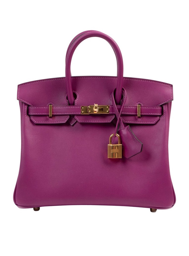 Сумка Hermes Birkin 25 Swift Anemone GHW