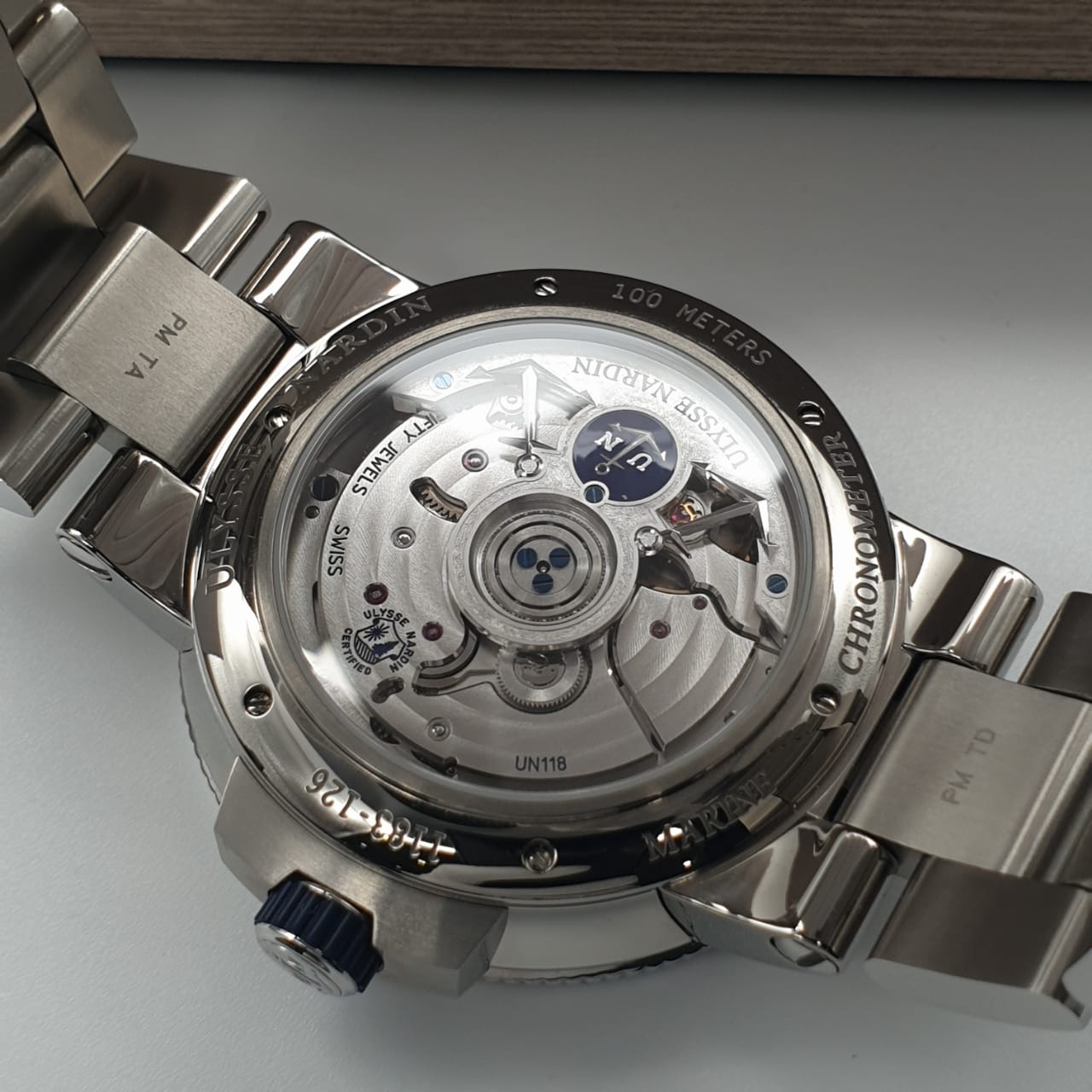 Ulysse Nardin Marine Chronometer Manufacture 43 mm 1183-126-7M/63