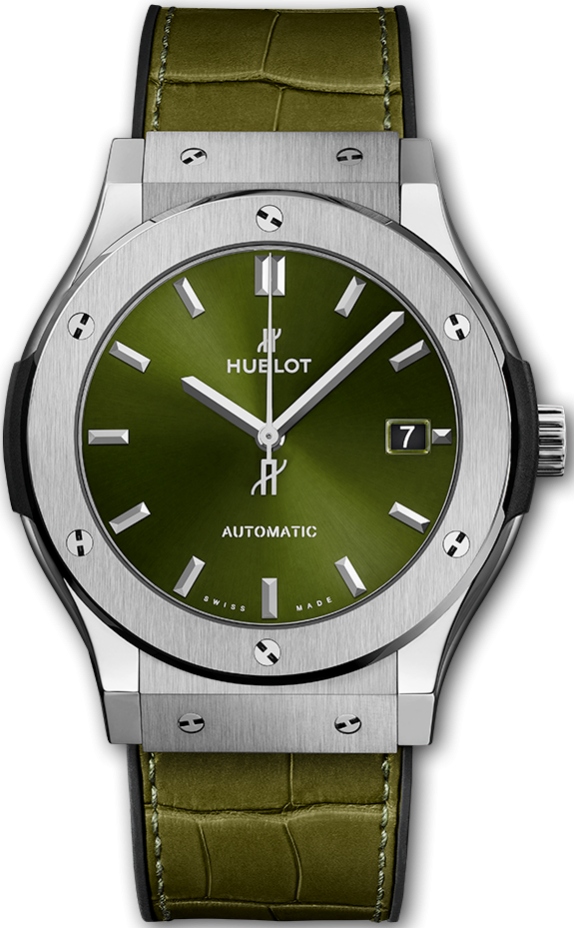 Hublot Classic Fusion Titanium Green 45 mm 511.NX.8970.LR