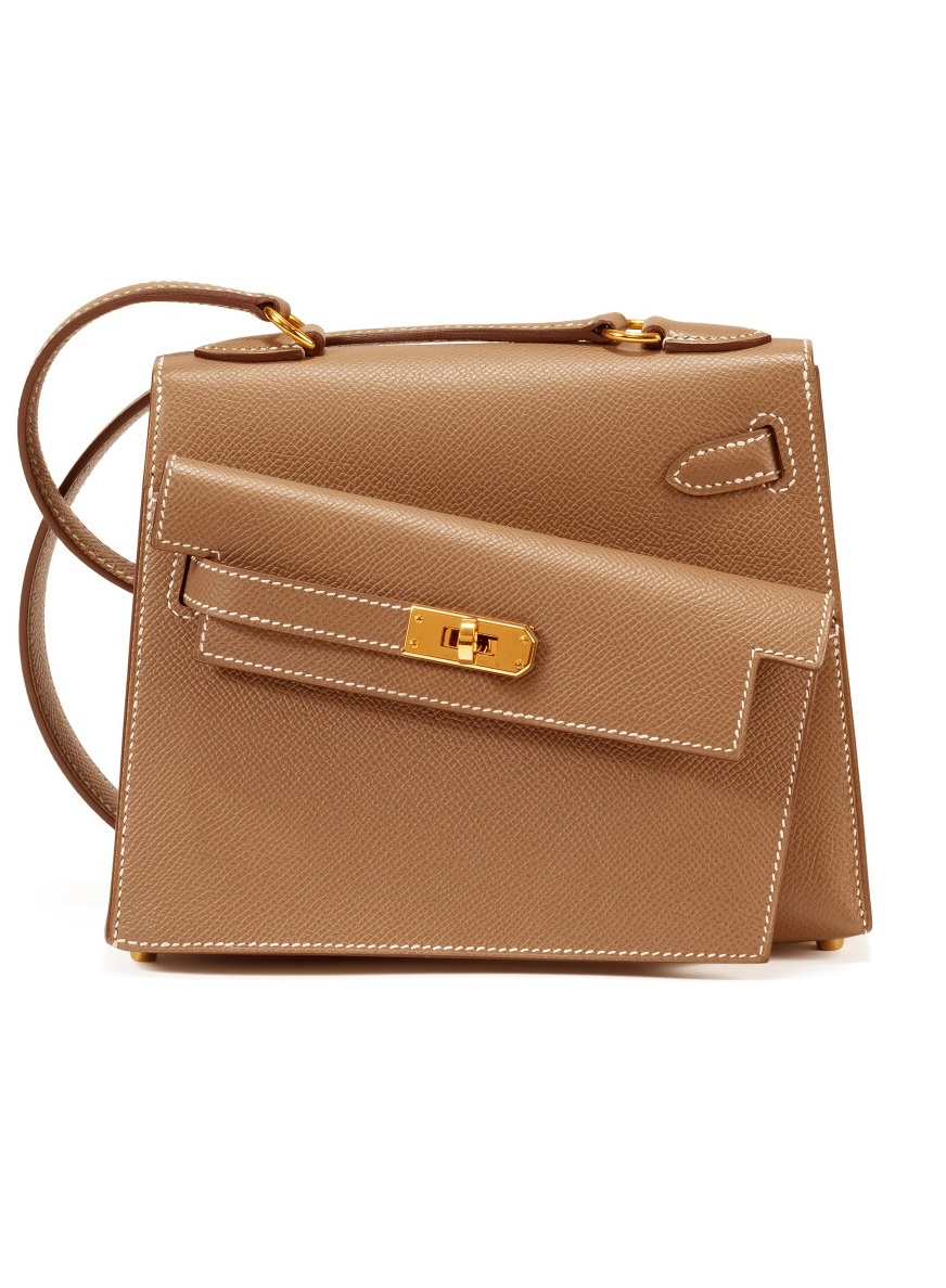 Сумка Hermes Kelly Desordre Gold GHW