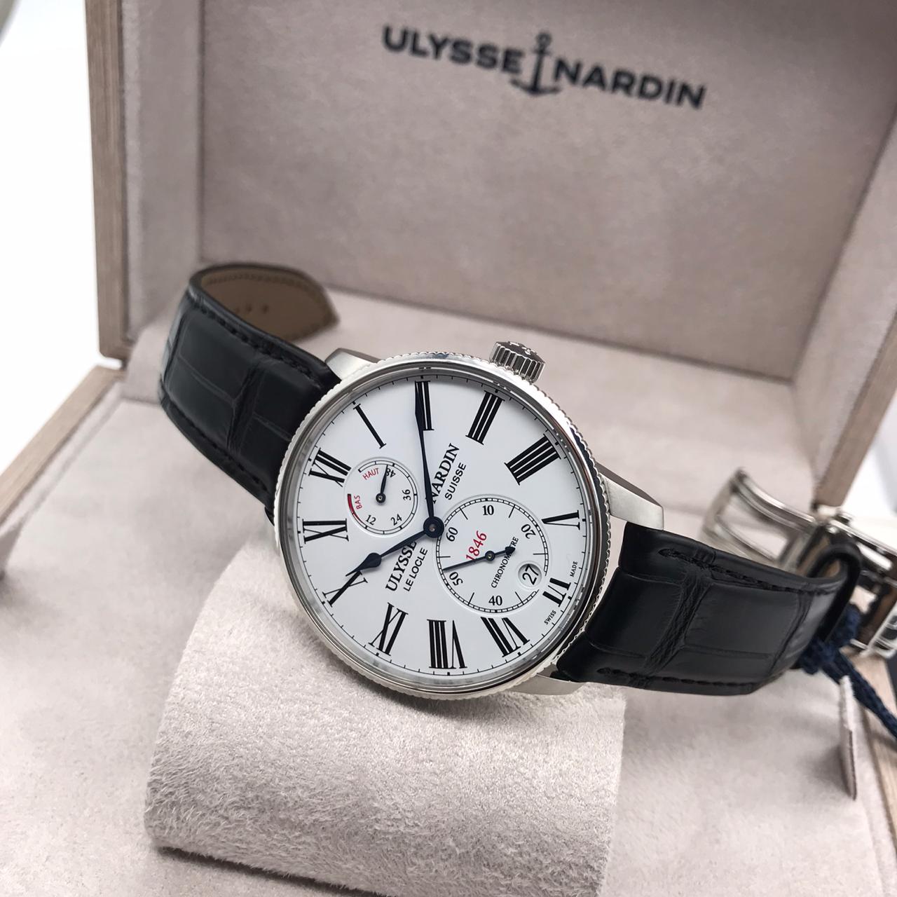 Ulysse Nardin Marine Chronometer Torpilleur 42mm 1183-310/40