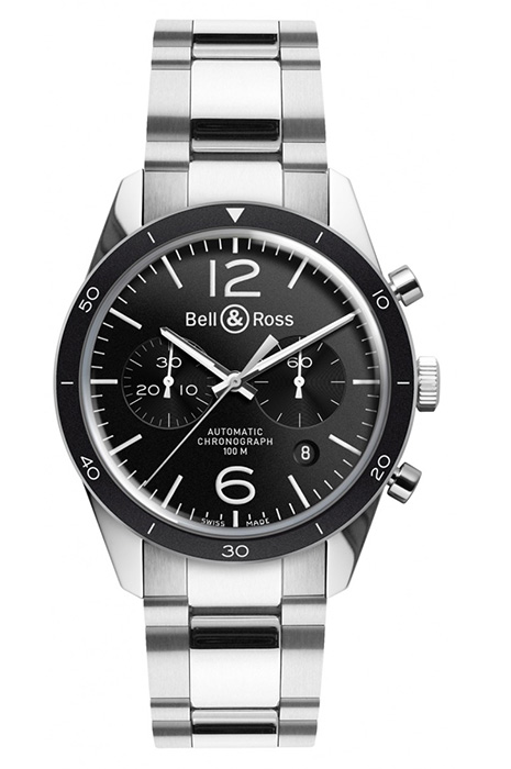 Bell & Ross BR 126 Sport Chronographe 41 mm BRV126-BL-BE/SST