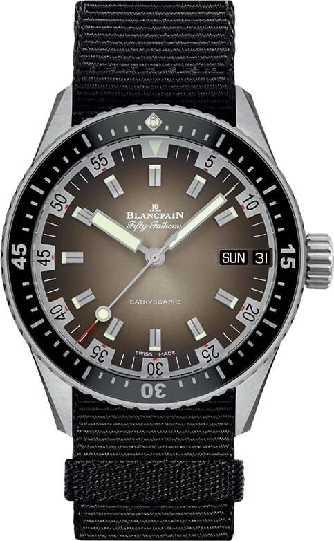 Blancpain Fifty Fathoms Bathyscaphe Day Date 70s 43 mm 5052-1110-NABA