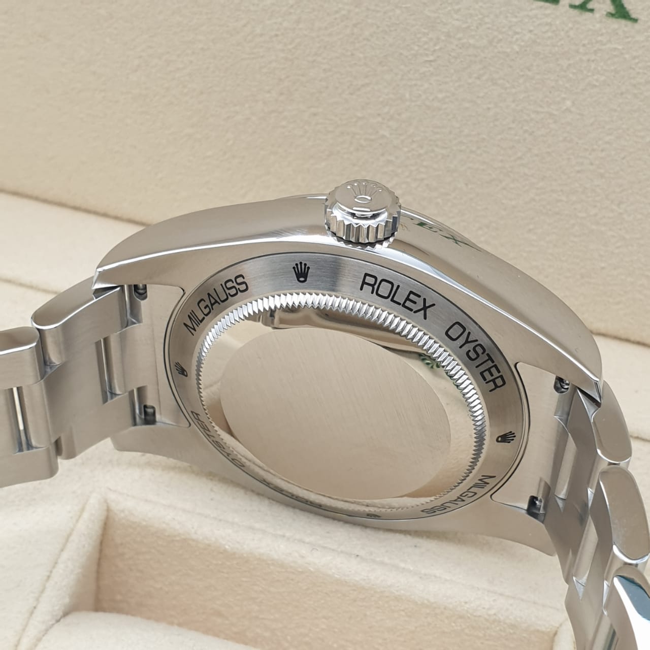 Rolex Oyster Milgauss Z-Blue 40 mm 116400
