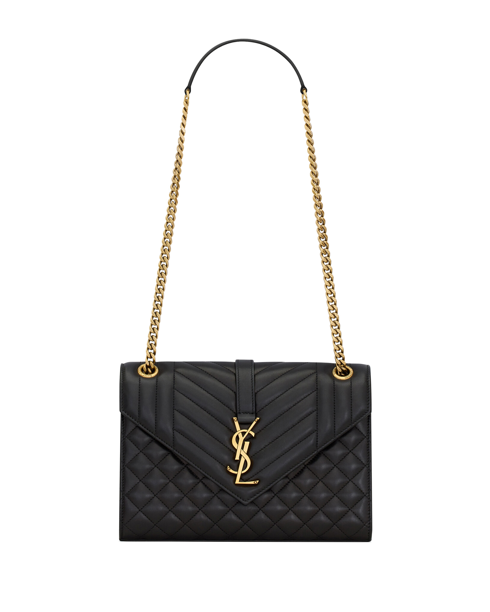 Сумка Saint Laurent Envelope Medium In Matelasse Lambskin