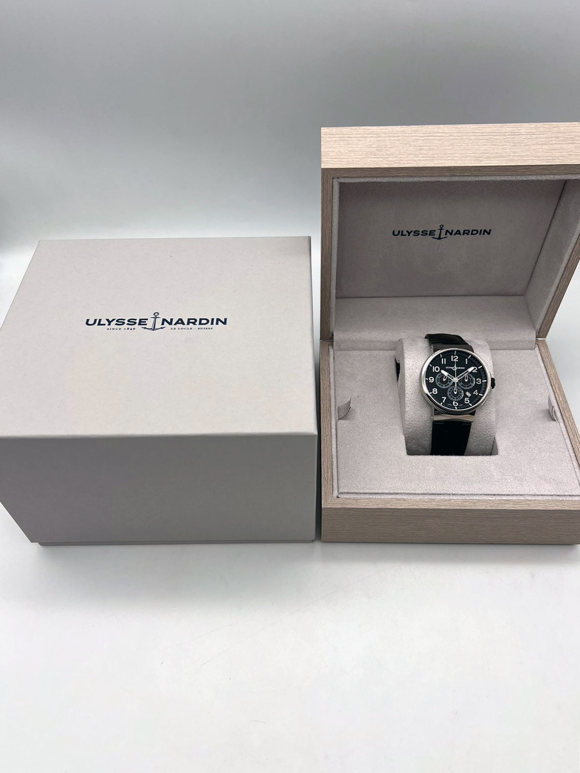 Ulysse Nardin Marine Chronograph Manufacture 43mm 1503-150/62