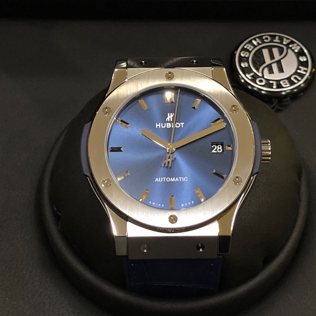 Hublot Classic Fusion Blue Titanium 45 mm 511.NX.7170.LR