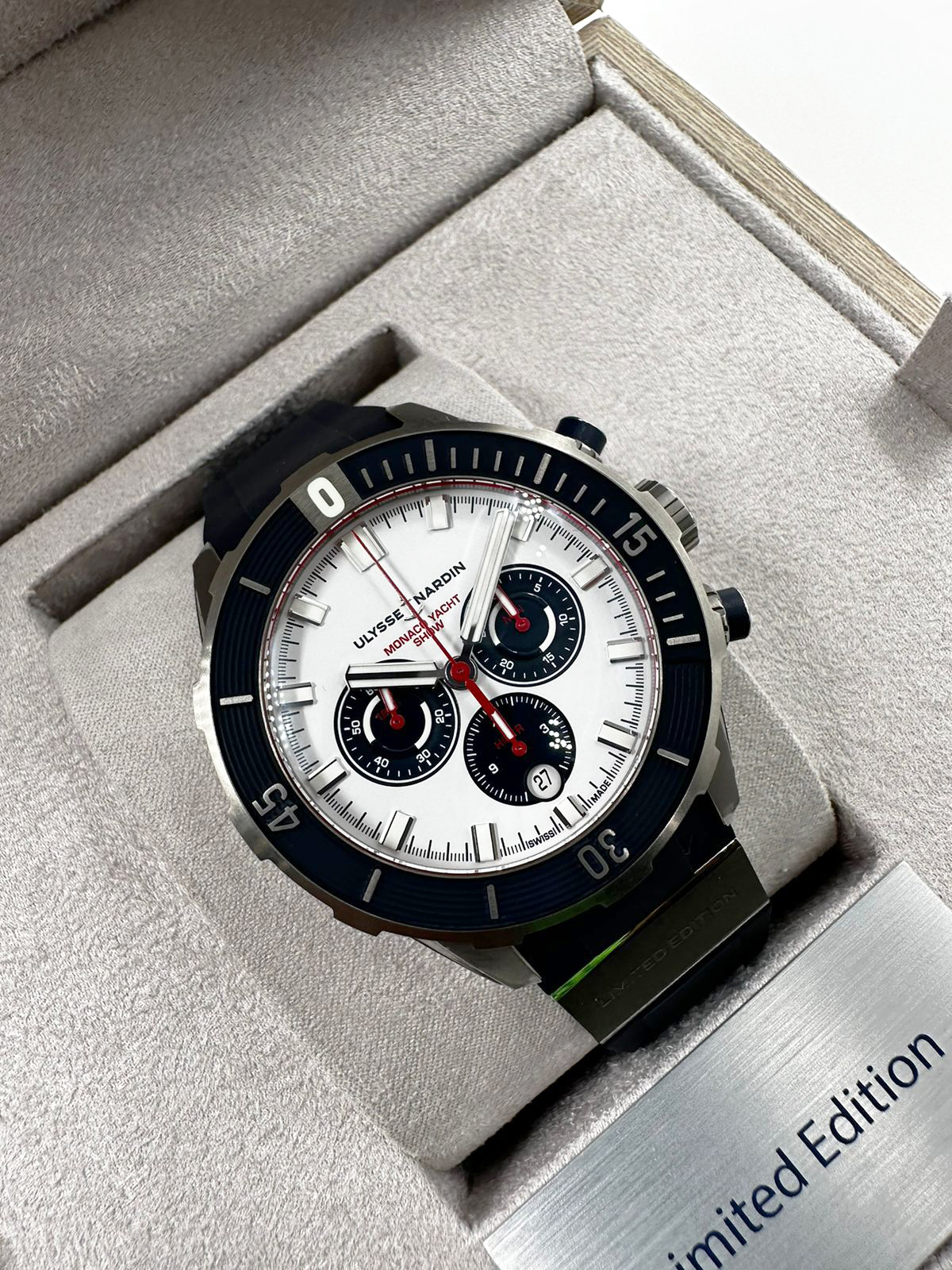 Ulysse Nardin Marine Diver Chronograph 44 mm 1503-170LE-0A-MON/3B