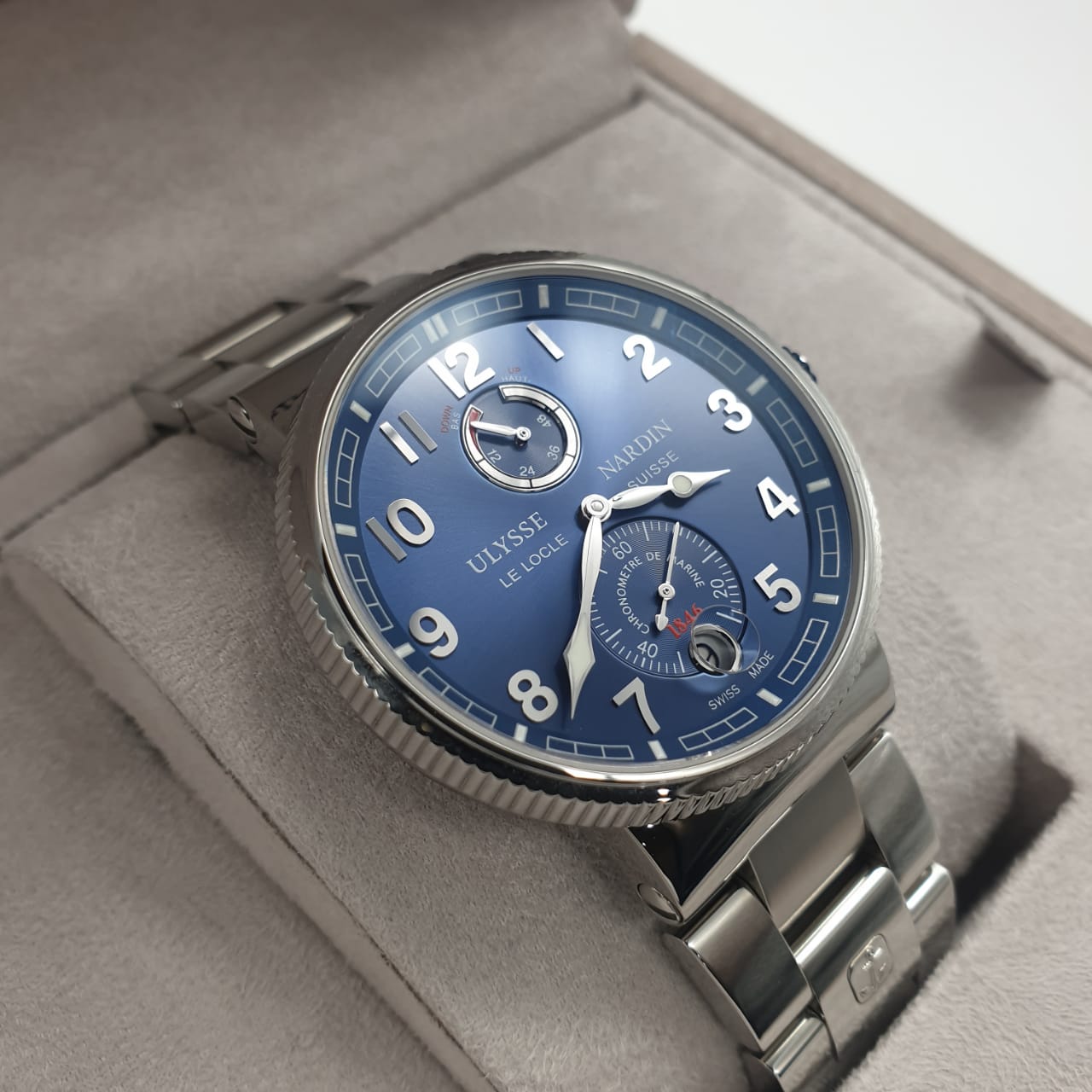 Ulysse Nardin Marine Chronometer Manufacture 43 mm 1183-126-7M/63